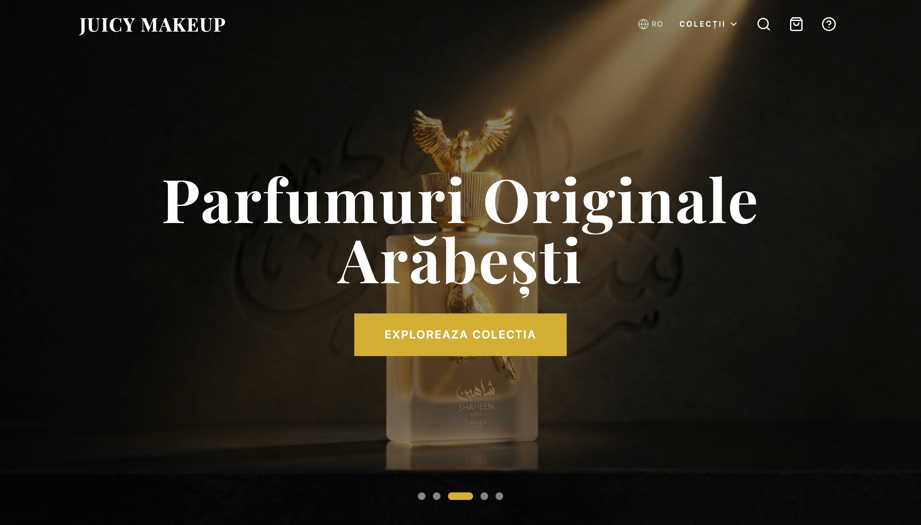 Captură ecran — Juicy Makeup